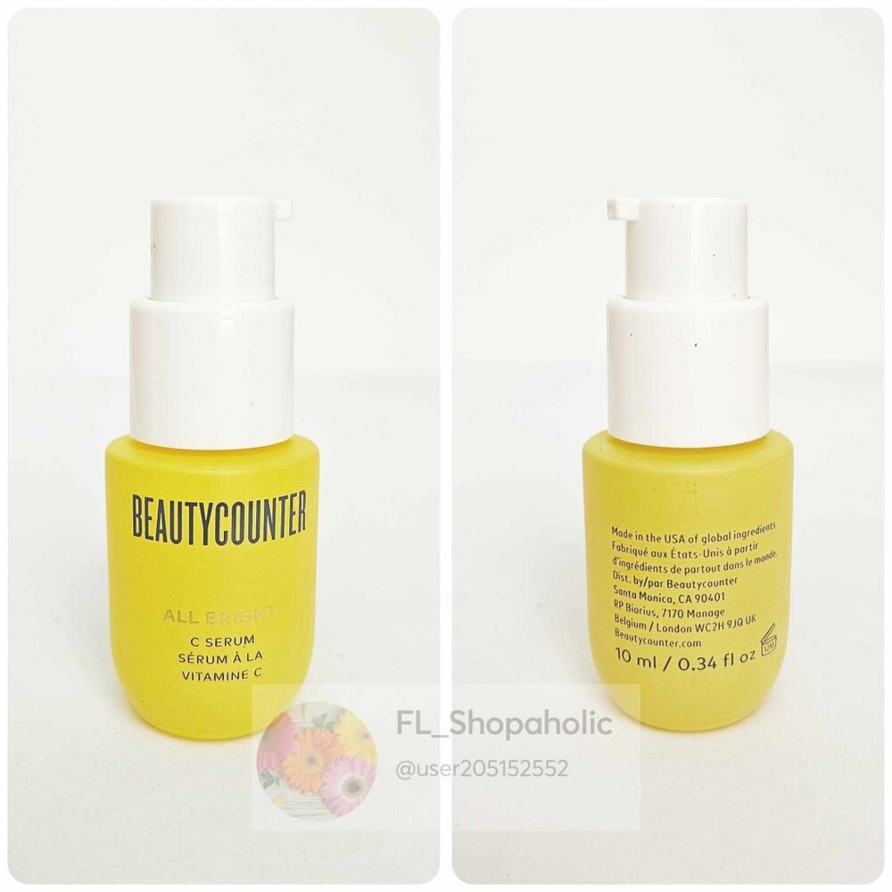 💛 *Beautycounter* MINI TRAVEL - All Bright Vitamin-C serum , (10mL) - NEW!